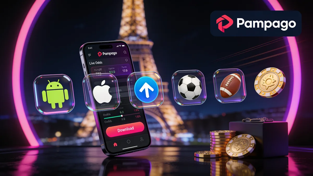 pampago casino en France — Créer un compte via l'application mobile Pampago