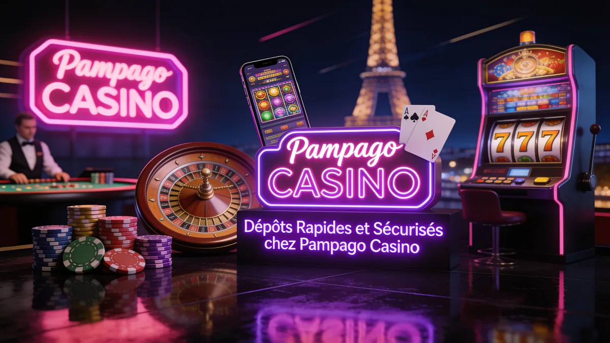 Dépôts Rapides et Sécurisés chez Pampago Casino pour les joueurs en France