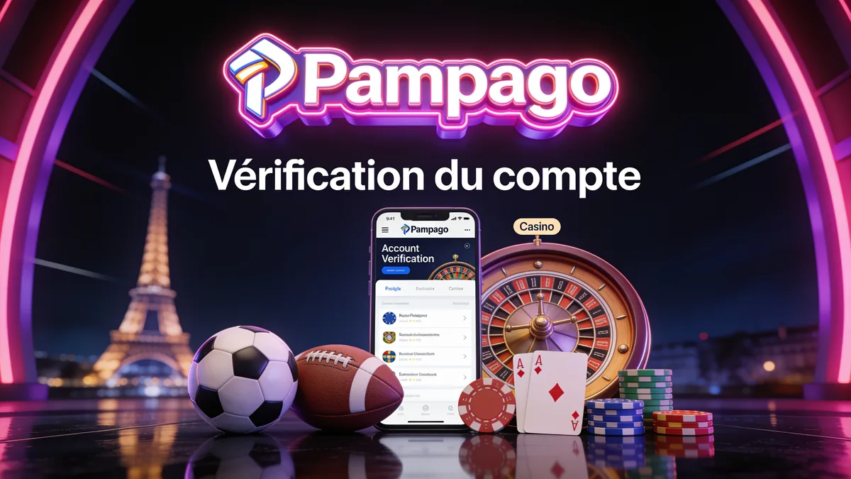 pampago casino en France — Vérification du compte chez Pampago Casino